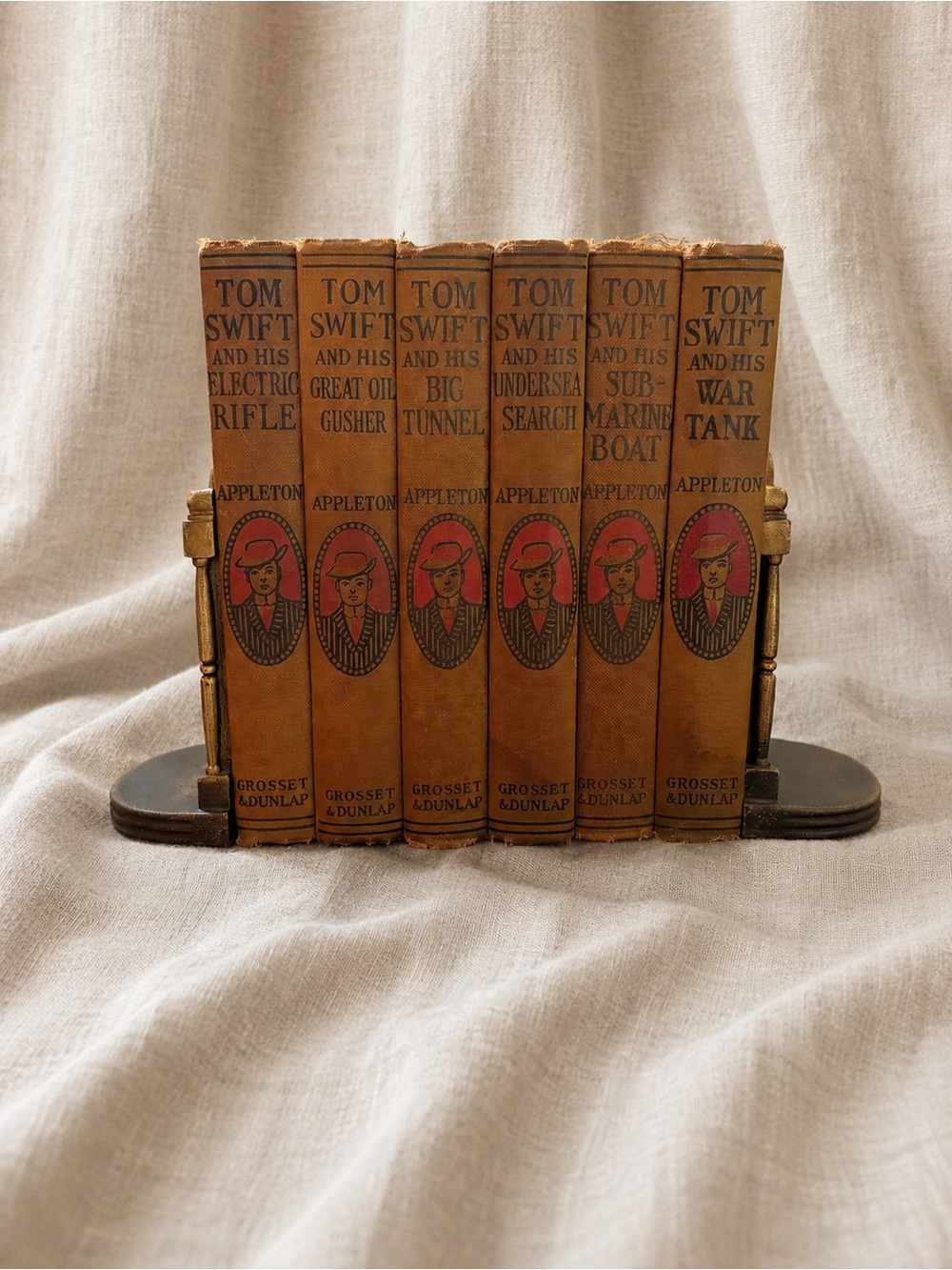 Set of Six Vintage Tom Swift Adventure Books | Victor Appleton | Early 20th Cent